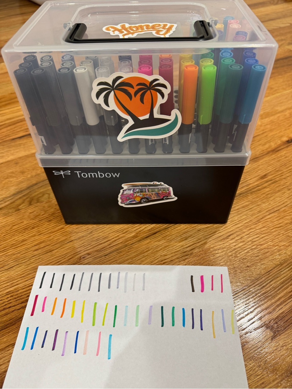 Tombow Dual Brush Pen Set in Marker Case
